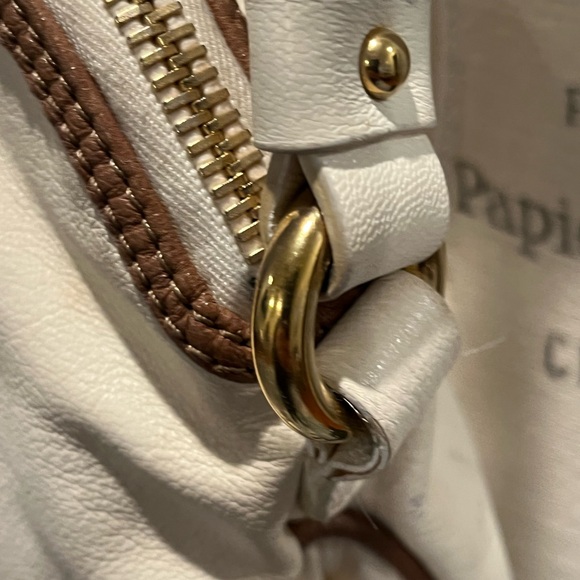 Marc Jacobs Cream Leather Handbag AS IS - Picture 7 of 14